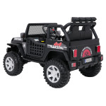 Elektrické autíčko Jeep BEAST 4x4 - MP3 - čierne